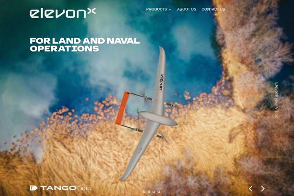 ElevonX spletna stran